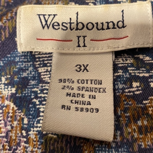 T womens Westbound 11 casual stretch long sleeve plus size denim jacket 3X - Picture 4 of 4